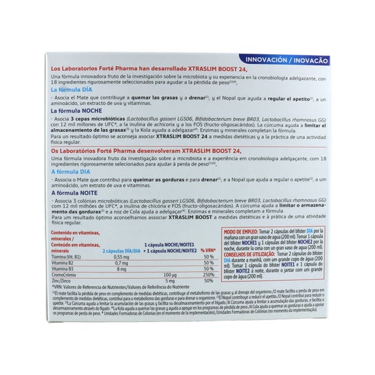 Forté Pharma XtraSlim Boost 24h 120caps
