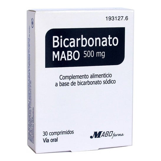 Mabo-Farma Bicarbonaat 500mg 30comp