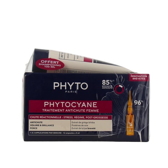 Phyto Phytocyane Pack Tratamiento Anticaída Reactiva Mujer