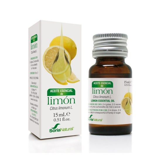 Soria Natural Aceite Esencial de Limón 15ml