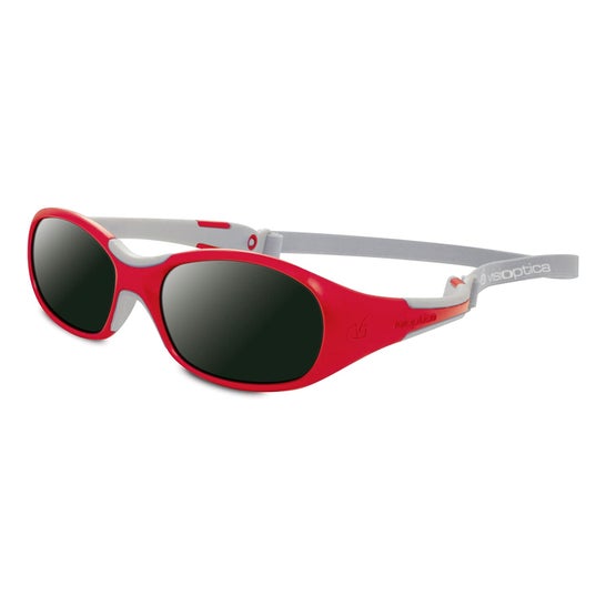 Visioptica Alpina Sunglasses 2-4 Years Red Grey 1ut