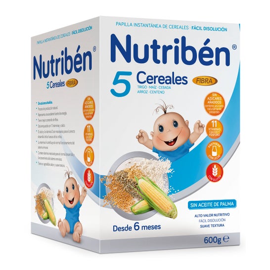 Nutribén® 5 cereales fibra 600g