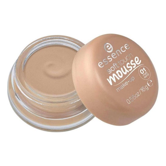 Essence Soft Touch Mousse Make-Up 01 Matt Sand 16g