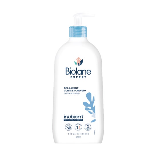 Biolane Gel Lavant Corps/Cheveux 500Ml