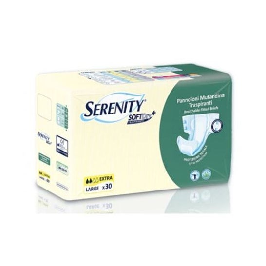 Serenity Soft Dry+ Pañales Braguita Extra L 30uds