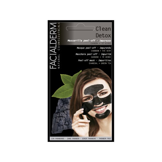 Facialderm Clean Detox Mascarilla Peel-off Anti-impurezas 18ml