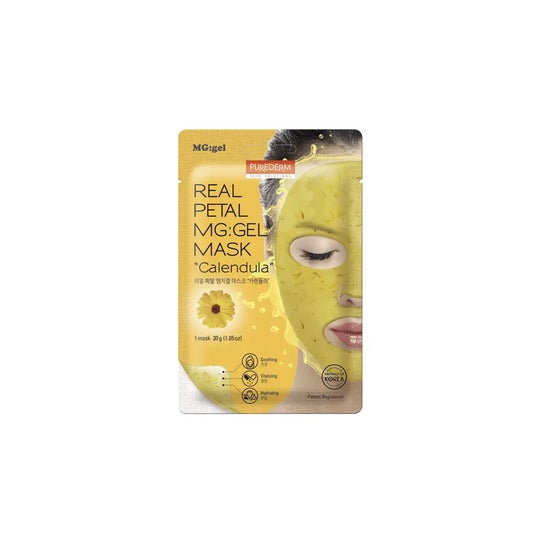 Purederm Real Petal Mg: Gel Mask Calendula 30g