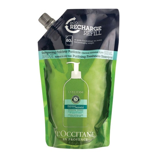 L'Occitane Aromachology Champú Fuerza Volumen Recarga 500 ml