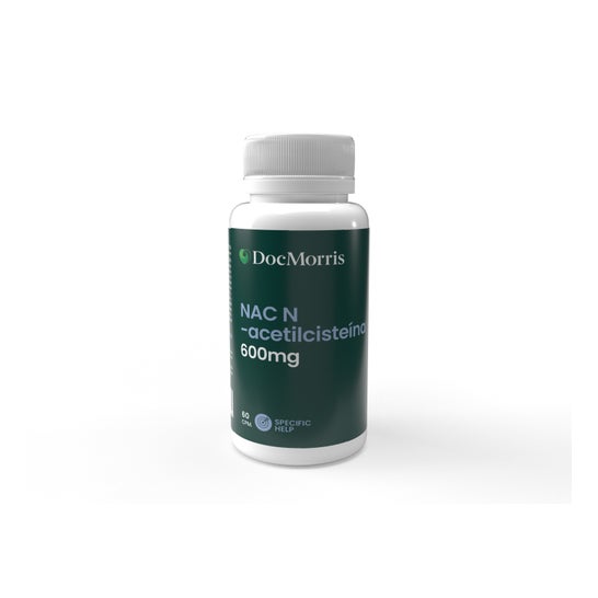 DocMorris NAC N-acetilcisteína 600mg 60comp