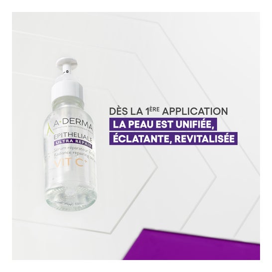 A-Derma Epitheliale Ultra Repair VitC+ Sérum Reparador Iluminador 30ml