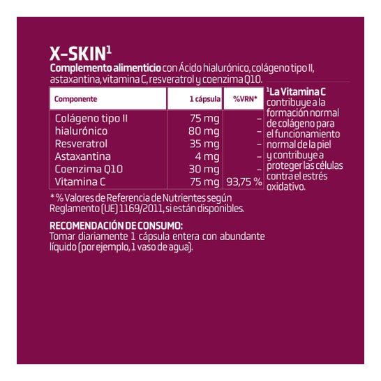 Splmnt X-Skin 30 caps