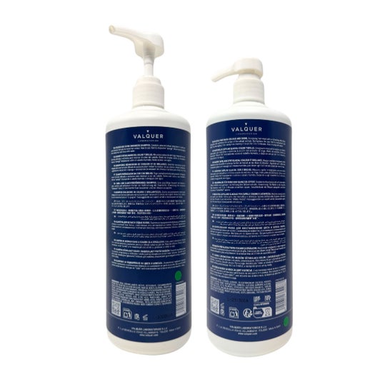 Valquer Pack Potenciador del Color y Brillo Champú + Mascarilla