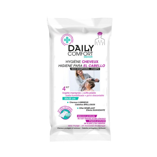 Disfarma Daily Comfort Senior Hårhygiejne 4 stk