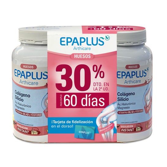 Epaplus Arthicare Pack Huesos Duplo 60 Días 2x383g