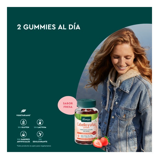 Kneipp Gummies Cabello y Uñas 60uds