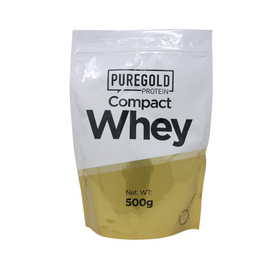Pure Gold Protein Compact Whey Protein White Chocolate Raspberry 500g
