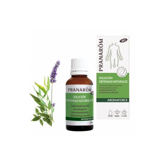Pranarôm Aromaforce opløsningsmodstand og naturlige forsvar 30ml Pranarôm Aromaforce opløsningsmodstand og naturlige forsvar 30ml