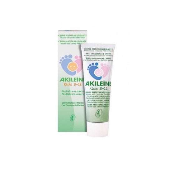 Akileïne Kinder 3-12 Antitranspirant Creme 50ml