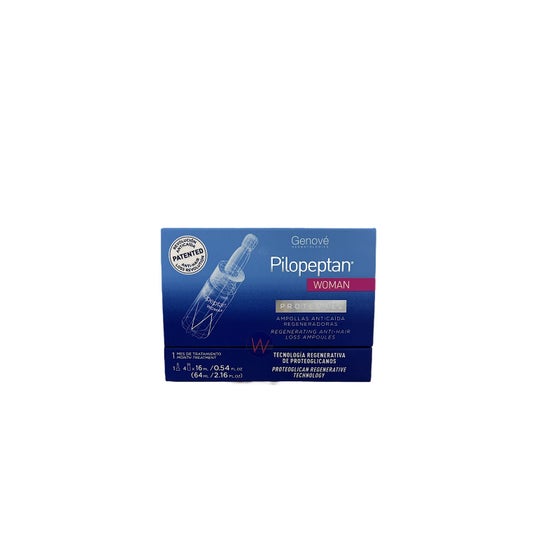 Pilopeptan Woman Proteokel Ampollas Anticaída 4x16ml