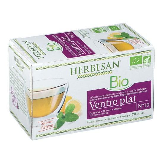 Infusione di erbe Coriandolo pancia di coriandolo piatto Coriandolo organico 20 sacchetti di erbe