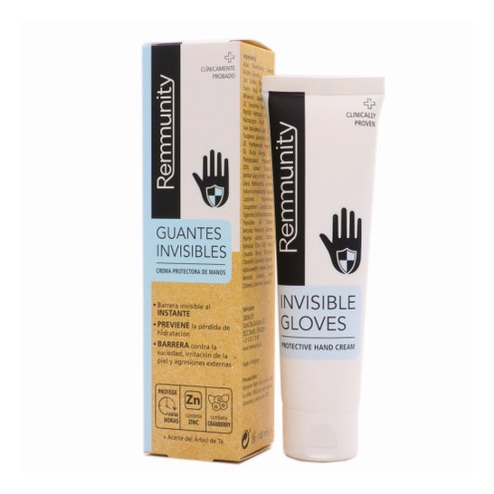 Remmunity Invisible Gloves Protective Hand Cream 100ml