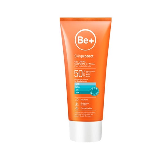 Be+ Skin Protect Gel Body & Face Cream Spf50+ 100ml