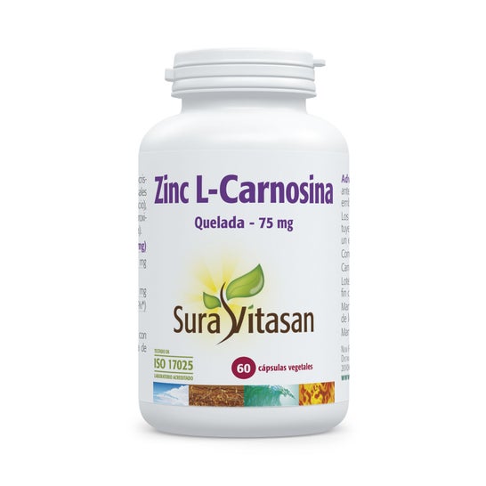Sura Vitasan Zinc L-Carnosina 60 caps