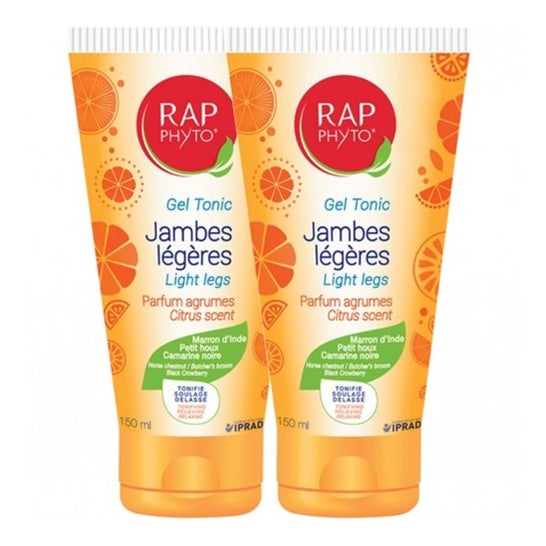 Rap Phyto Gel Fresco Pierna Ligera Bio Cítricos 2x150ml