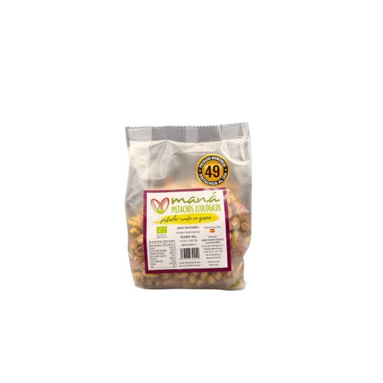 Maná Pistacje Ekologiczne Surowe Łuskane 300 g