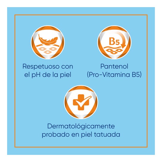 Bepanthol Tattoo gel Limpiador 200 ml