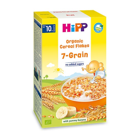 Hipp Kids Muesli 7 Cereales con Banana Refinada Bio 200g