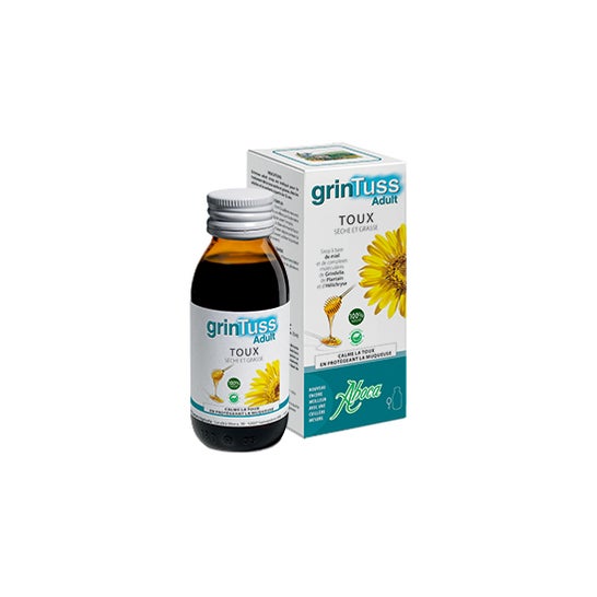  Aboca GrinTuss Syrup for Adults 128g : Health & Household