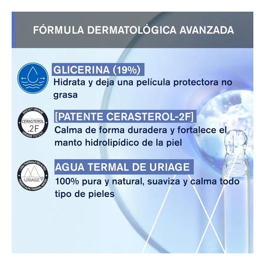 Uriage Bebé Aceite Limpiador 500ml Uriage Bebé Aceite Limpiador 500ml