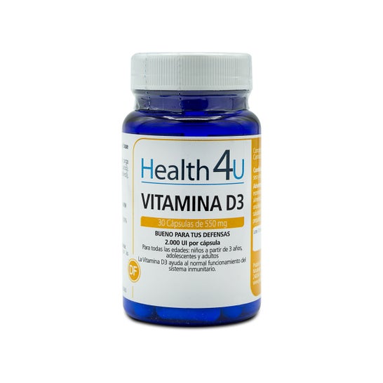 H4U Vitamine D3 20 Capsules van 550 mg