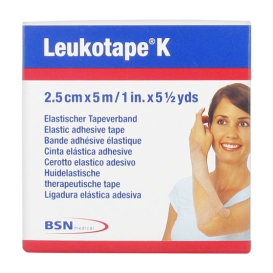 BSN Medical Leukotape K skin 2,5 cm x 5 m - Vendas y apósitos
