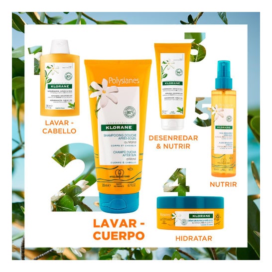 Klorane Champú Ducha After Sun 200 ml