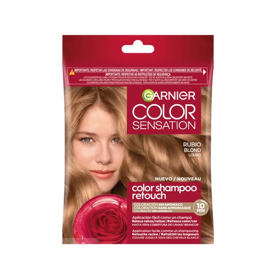 Garnier Color Sensation Color Shampoo Retouch 7.0 Blonde 3uds