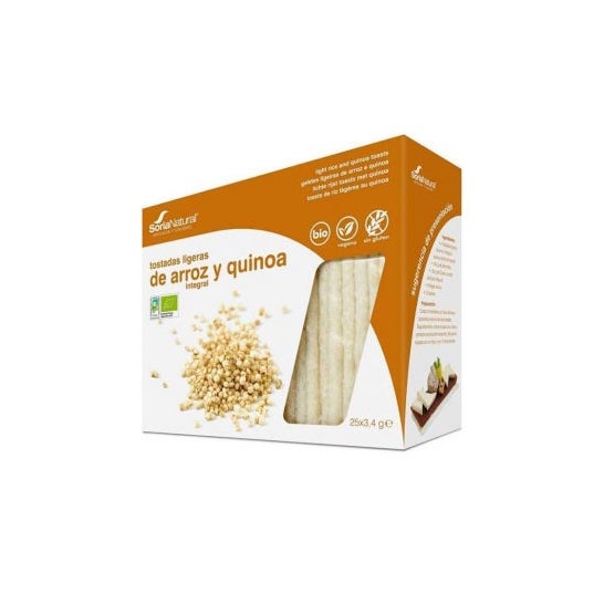 Soria Food Light Toast Rice Quinoa Bio