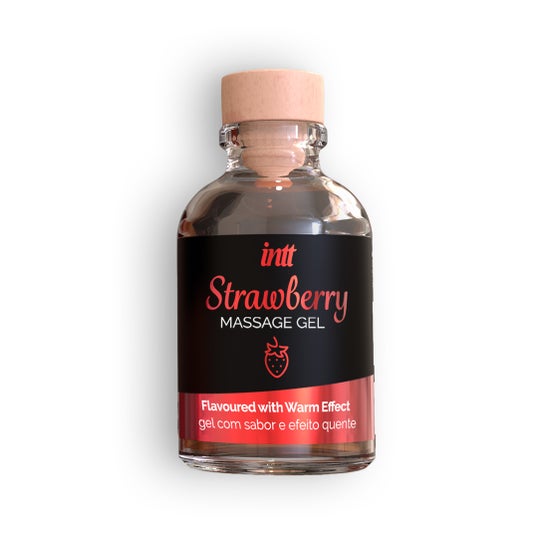 Intt Stawberry Massage Gel Flavoured with Warm Effect 30ml
