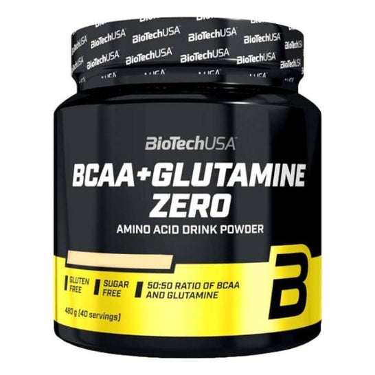 Biotech BCAA + Glutamine Zero Thee Perzik 480g