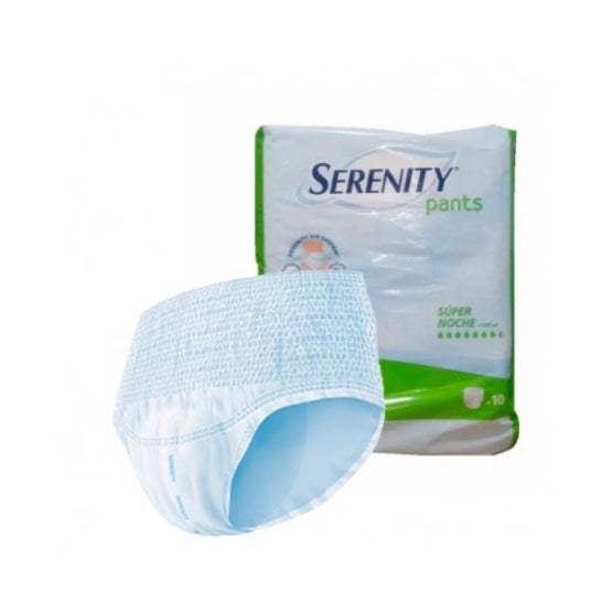 SERENITY - 20 Night Panty Diapers Super Size L