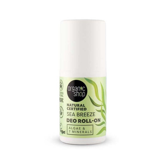 Organic Shop Sea Breze Deodorant RollOn Algae 7 Minerals 50ml