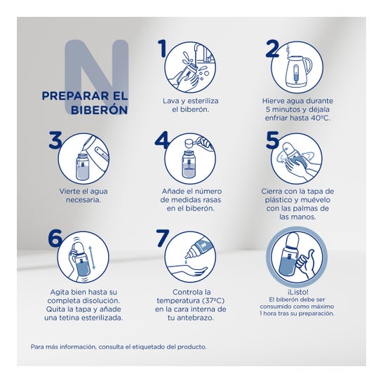 Novalac 1 Leche en Polvo de Inicio Apoya la Salud Digestiva e Inmunológica 0-6 Meses 800 g