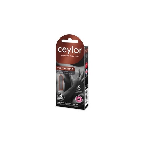 Ceylor Tight Feeling Preservativos en V 6uds