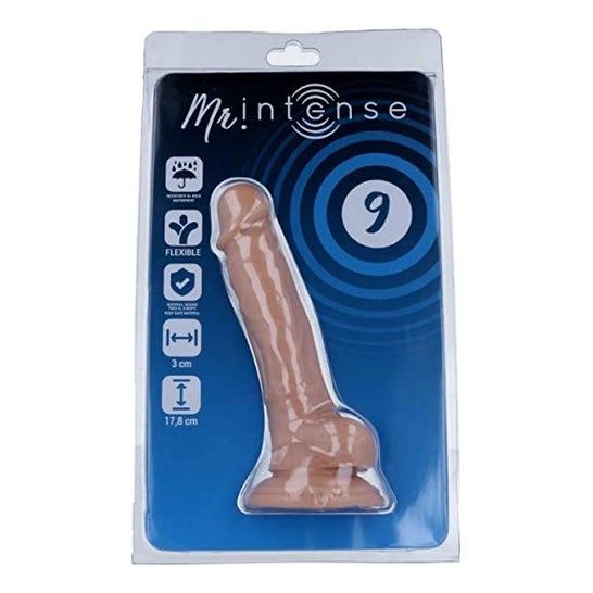 De heer Intense Dildo Nr. 9 Realistische Penis 17,8x3cm 1pc