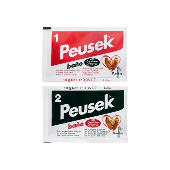 Peusek Antitranspirant-Fußbad 2 Beutel