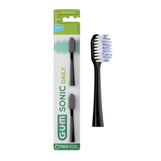 Kaugummi Sonic Daily Cepillo Dental Negro 1ud