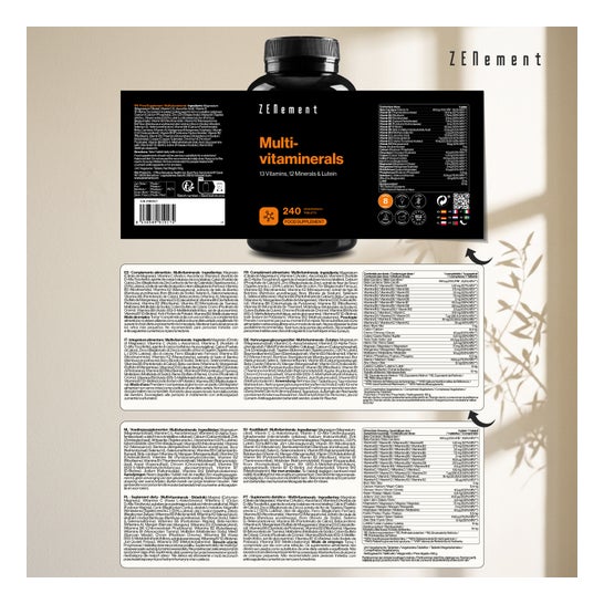 Zenement Multivitaminerals 240comp