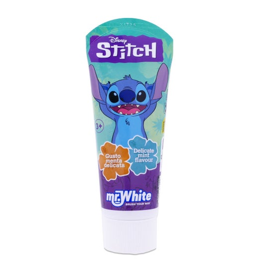 Mr. White Pasta de Dientes Menta Delicada Stitch 75 ml