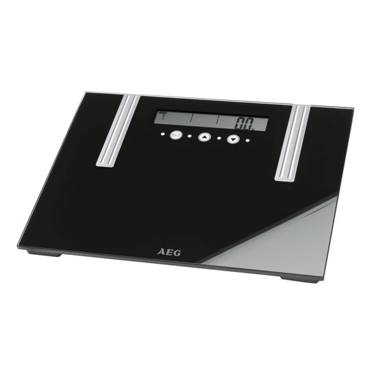 AEG PW 5571 FA Glass and stainless steel body analysis scale